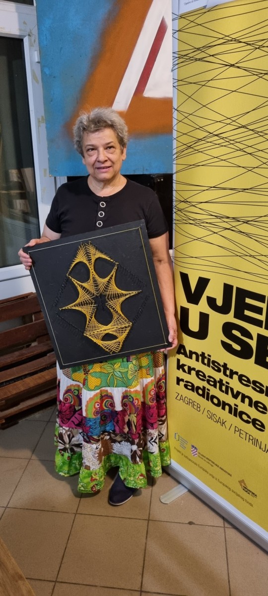 Antistresna kreativna radionica "Vjeruj u sebe" u Sisku