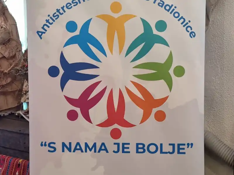 S NAMA JE BOLJE - antistresne kreativne radionice