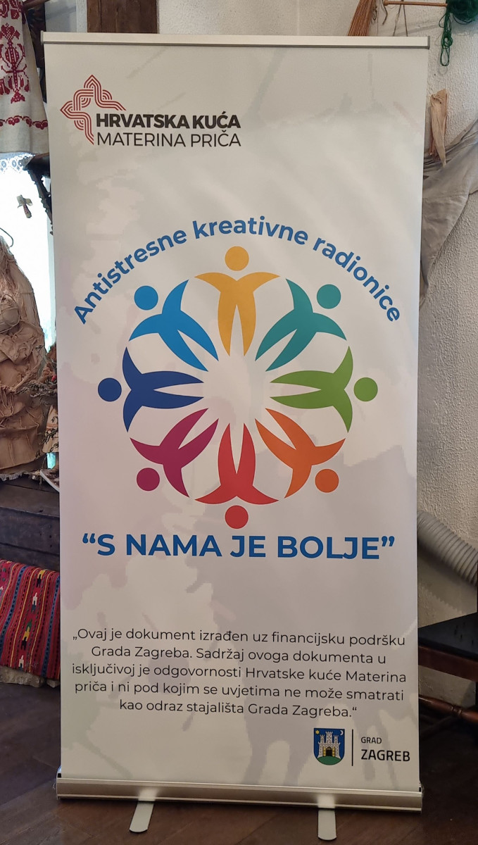 S NAMA JE BOLJE - antistresne kreativne radionice