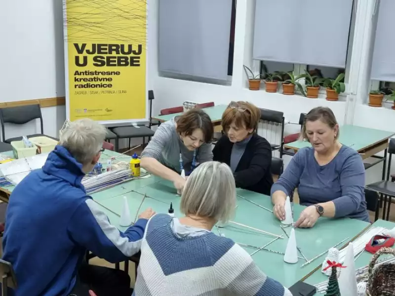 Posebna gošća na radionici u Glini - Višnjica Crnković